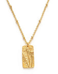 Flower Medallion Necklace