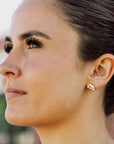 Mountain Stud Earrings