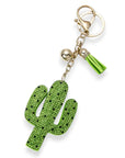 Rhinestone Palm Tree Iconic Key Chain