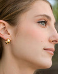 Demure Huggie Hoop Earrings