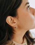 The Goldie Twist Hoops