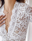 Tarnish Free Y Necklace