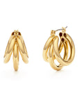 Vintage Style Triple Hoop Earring
