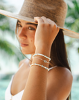 Blue Lagoon Sea Stone Bracelet