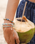 Blue Lagoon Sea Stone Bracelet