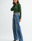 Double Pocket Full Length Wide Leg
