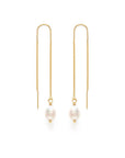 Pearl Threader Earrings