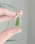 Real Fern Necklace