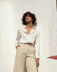 Satin Classic Blouse