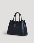 Chloe Bag in Navy Blue Brushed Leather