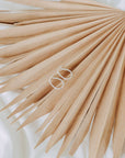 Wren Hoops Sterling Silver Twisted Everyday Hoops
