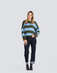 Stripe Cozy Pullover