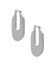 Boss Earrings Rhodium