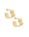 Crush Earrings Gold
