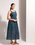 Blue Coral Dress
