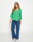 Greenbriar V-Neck Knit T-Shirt