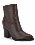 Taytay Dark Brown Bootie