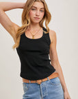 Scoop Neck Tank Top
