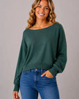 Boatneck Pullover Sweater