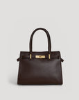 Grace Bag in Dark brown Togo leather
