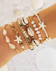 Lost at Sea Braided Sea Star Bracelet