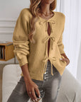 Tie Front Cardigan