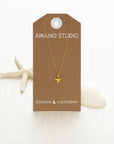 Tiny Starfish Necklace