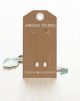 Pearl Threader Earrings