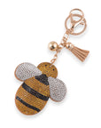 Rhinestone Palm Tree Iconic Key Chain