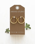 Big, Chunky Hoop Earrings