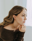 Ember Twisted Huggie Hoops Gold Filled
