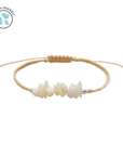 Waveside Braided Pebble Bracelet