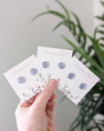Forget-me-not Circle Stud Earrings