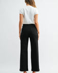 Patch Pocket Wide Leg