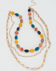 Multi Layer Pendant Necklace