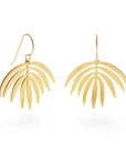 Palm Frond Earrings
