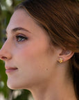 Monstera Studs