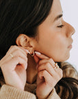 The Goldie Twist Hoops