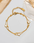 18k Clover Bracelet