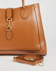 Chloe Bag in Tan Brushed Leather