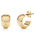 Demure Huggie Hoop Earrings
