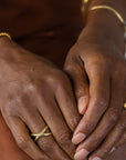 Crossover Cuff Ring