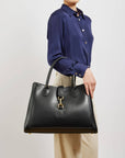 Chloe Bag in Black Brushed Leather