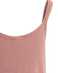 Ribbed singlet with mesh detail