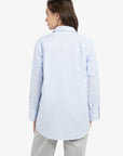 Yaya Striped Boyfriend Shirt With Adjustable Cuff