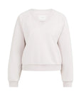 Yaya Sweater with V-neck and ribbed trims