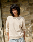 Sweatshirt With Wrap Detail At Backside