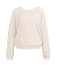 Sweatshirt With Wrap Detail At Backside