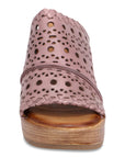 Wesley Wedge Sandal Rose