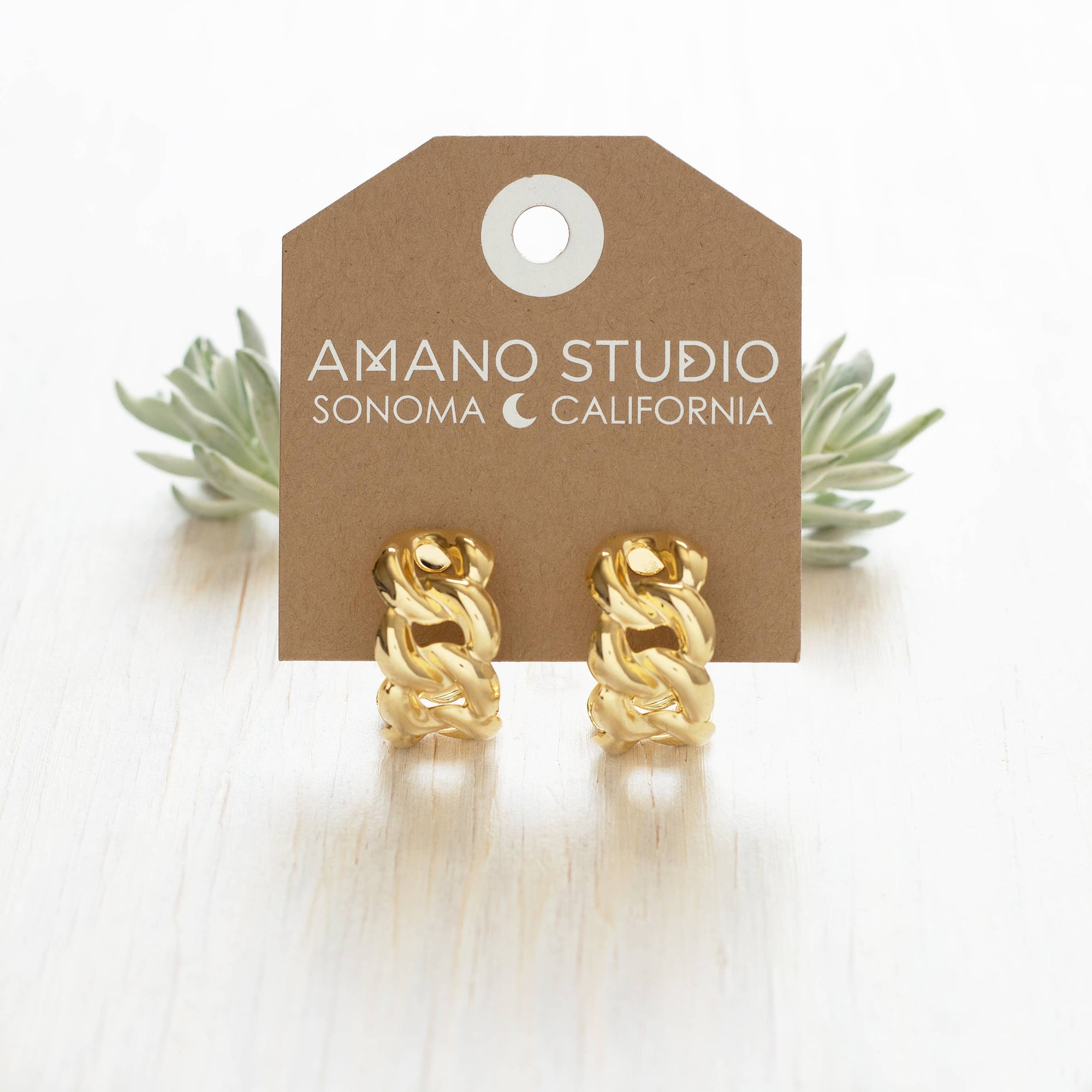 Vintage Chain Link Hoops